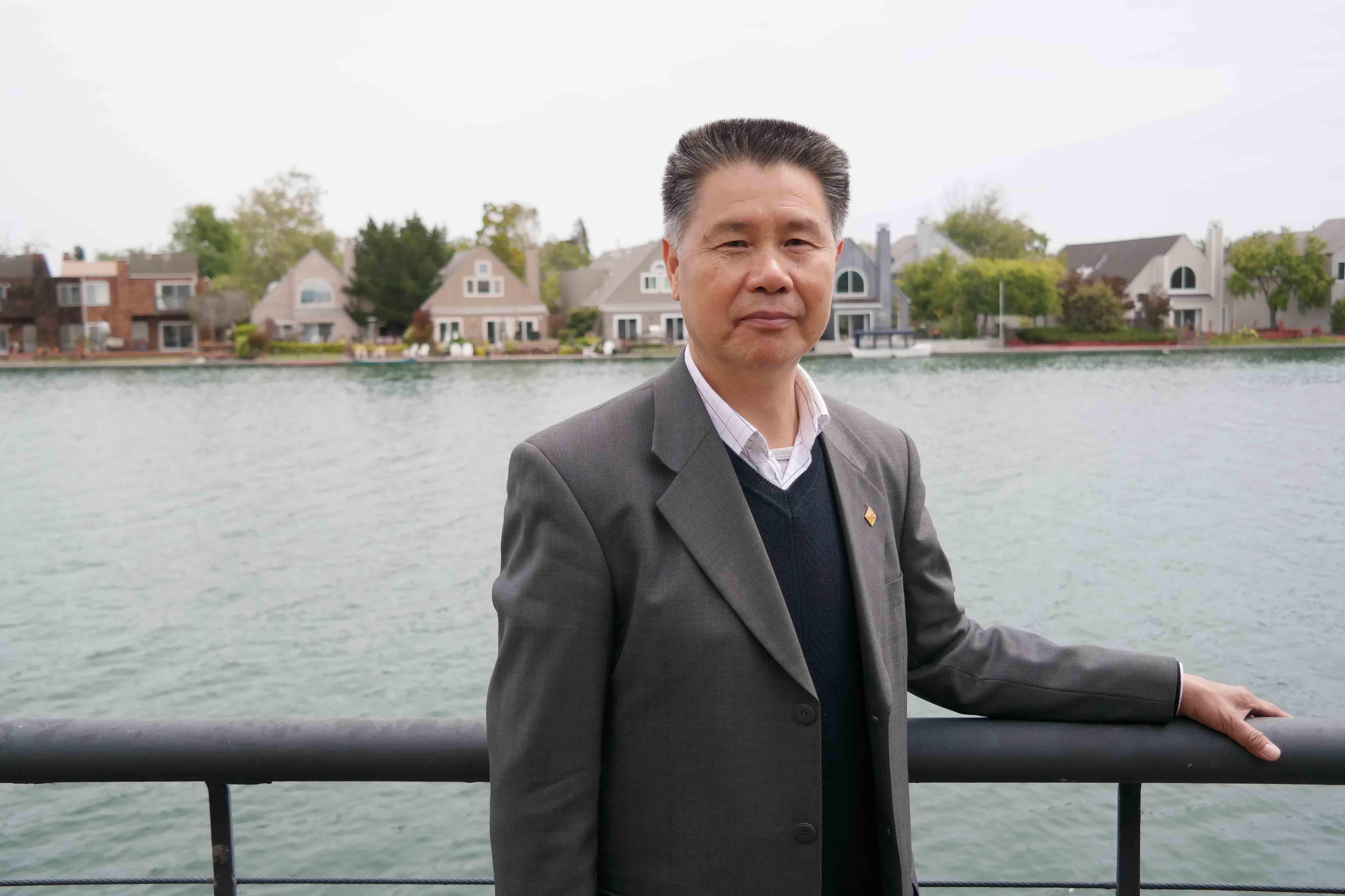 汪太理在旧金山留影